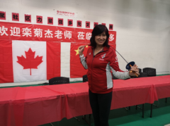 “亚洲第一剑”奥运冠军栾菊杰在多伦多分享剑坛经历